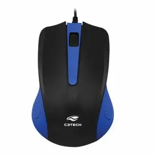 MOUSE USB C3TECH 1000DPI MS-20BL AZUL